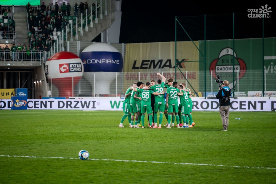 Znamy dokładne terminy meczów Radomiaka Radom z Legią Warszawa i Widzewem Łódź