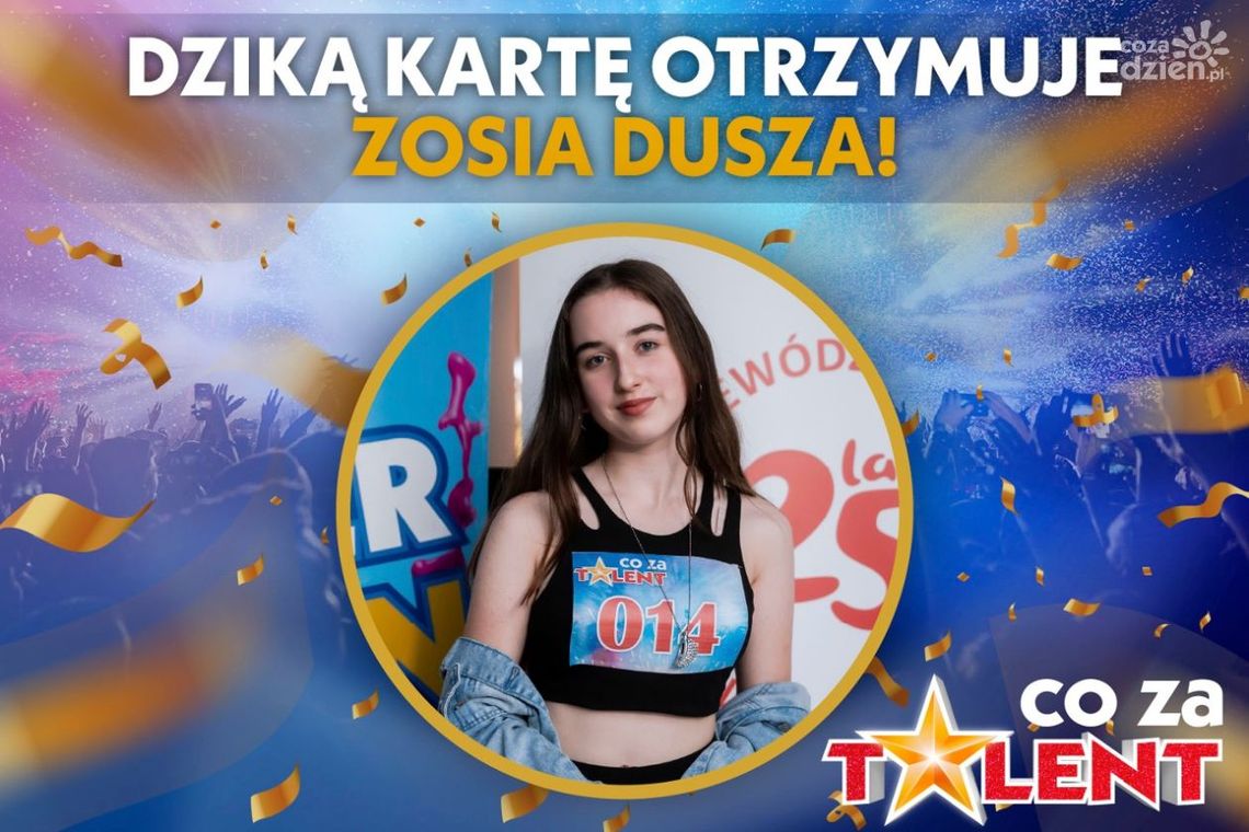 Znamy ostatnią finalistkę. Zosia Dusza zdobywa czwartą dziką kartę