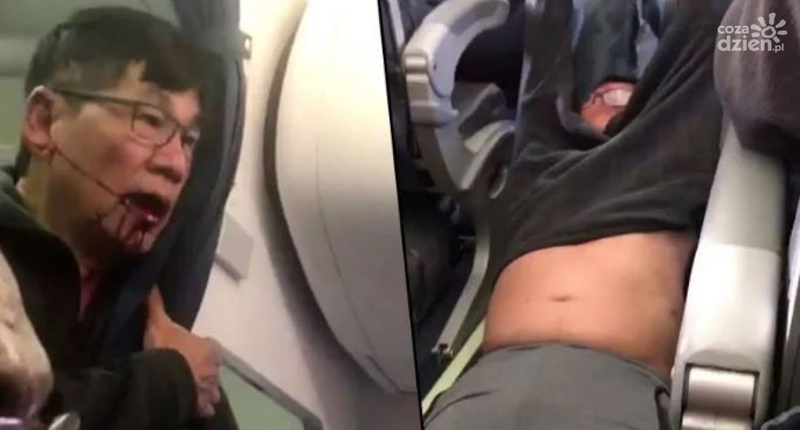ZOBACZ VIDEO JAK W SAMOLOCIE OBSŁUGA BIJE I USUWA Z POKŁADU PASAŻERA!
