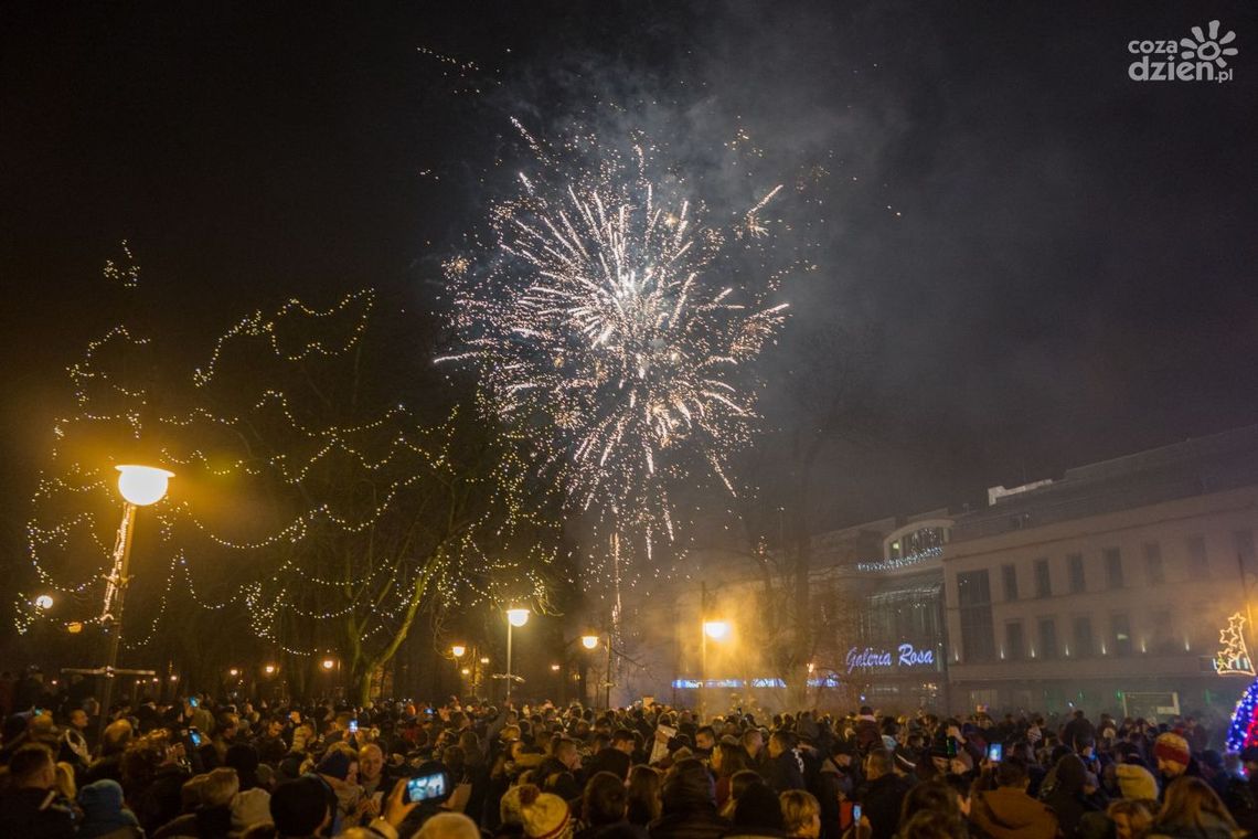 Zobaczcie jak radomianie przywitali nowy rok