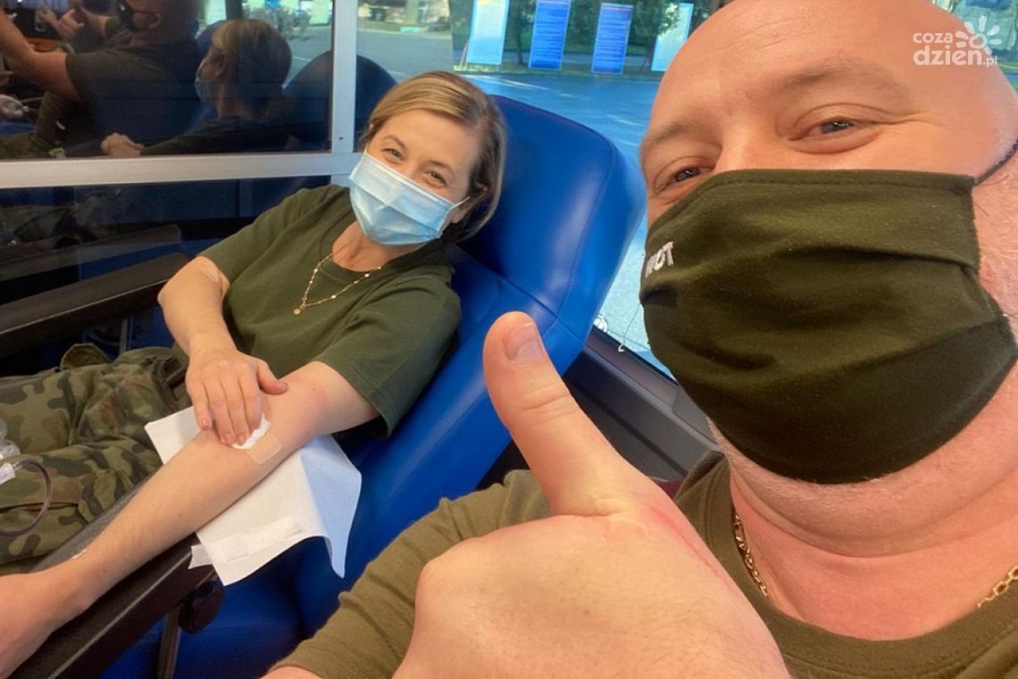 Żołnierz WOT uległ wypadkowi. Potrzebna krew