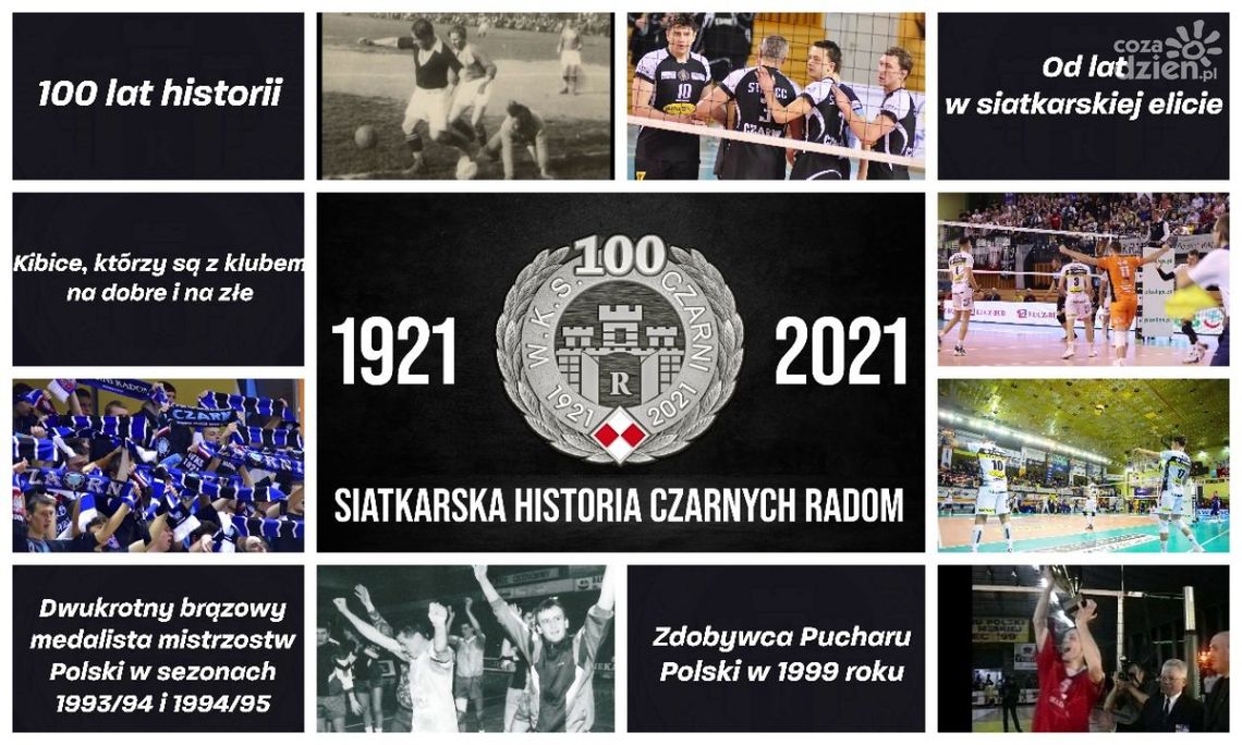 Zwiastun filmu "1921-2021. Siatkarska historia Czarnych Radom" [WIDEO]