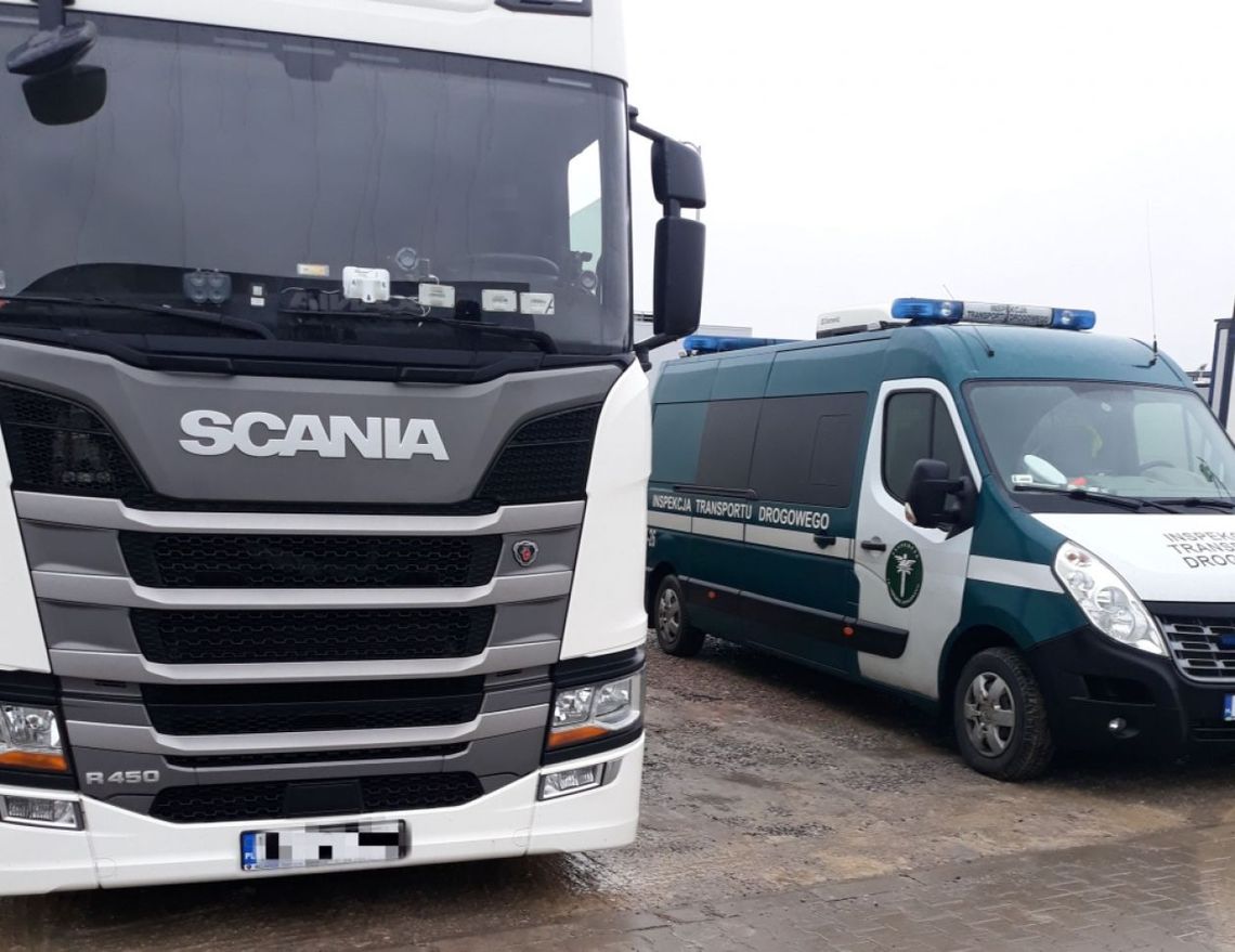 Zwoleń. Jechał z wyłączonym tachografem Zwoleń. Jechał z wyłączonym tachografem