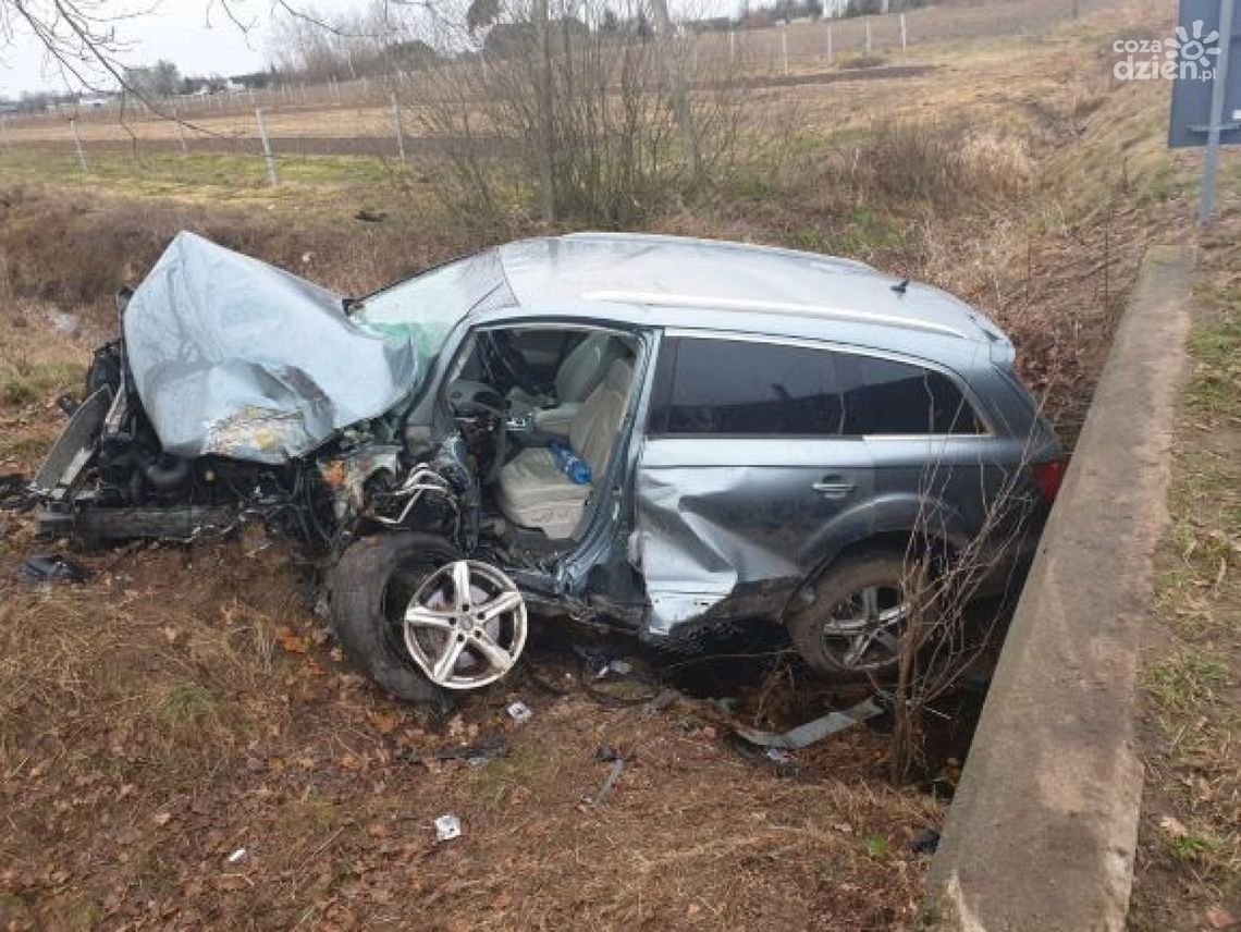 Zwoleń. Pijany 18-latek uderzył w drzewo Zwoleń. Pijany 18-latek uderzył w drzewo