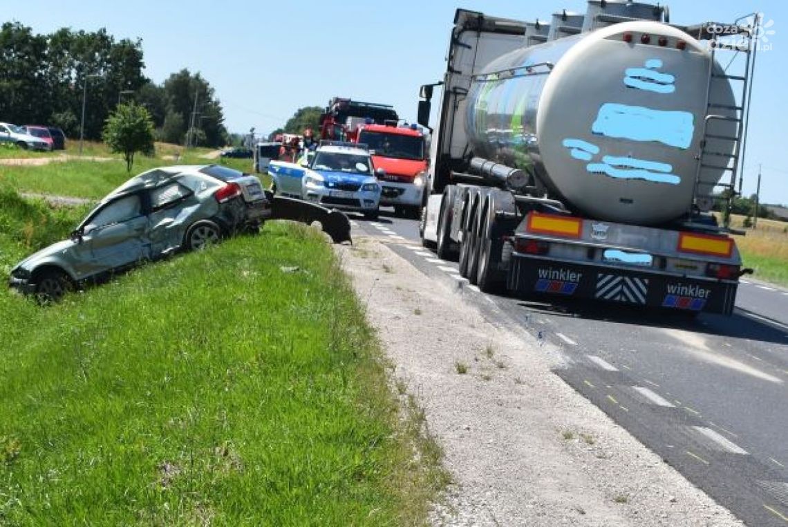 Zwoleń. Wypadek samochodowy w Atalinie 