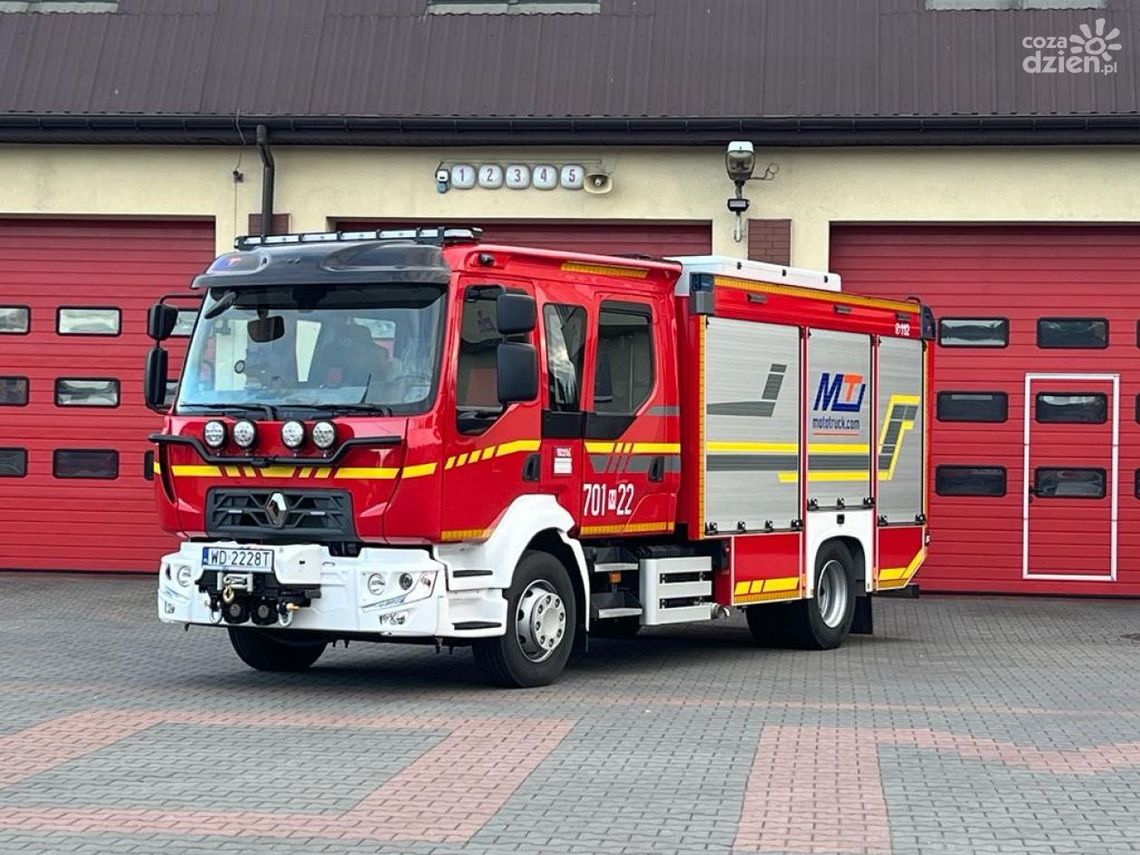 Zwoleńska straż pożarna ma nowy pojazd