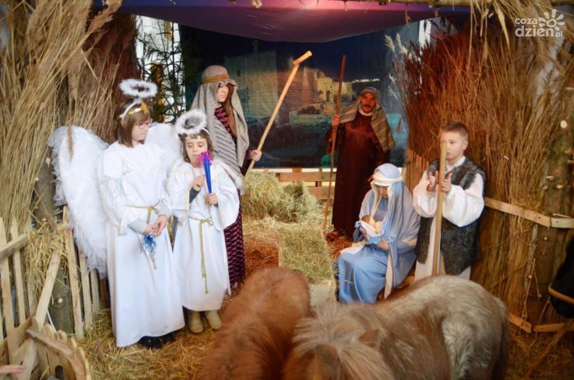 Żywa szopka na Michałowie