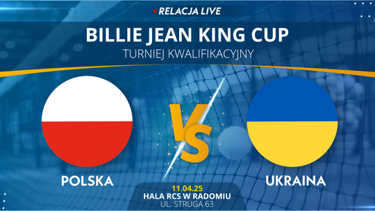 Billie Jean King Cup: Polska - Ukraina (relacja LIVE)