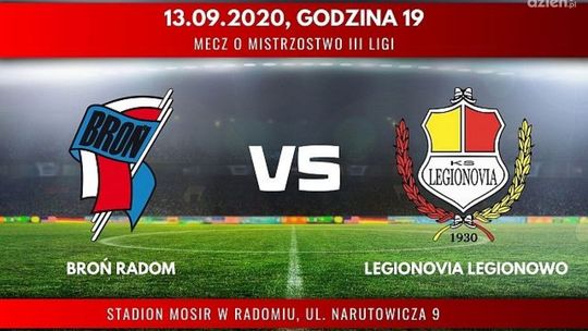Broń Radom vs Legionovia Legionowo (relacja LIVE)