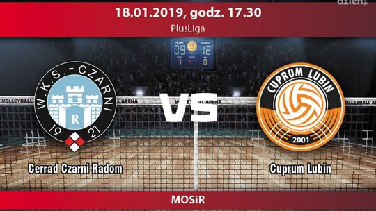 Cerrad Czarni Radom - Cuprum Lubin (relacja LIVE)