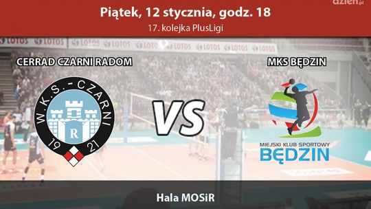 Cerrad Czarni Radom - MKS Będzin 3:0 (zapis relacji LIVE)