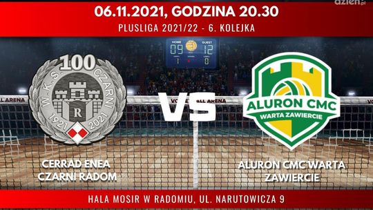 Cerrad Enea Czarni Radom - Aluron CMC Warta Zawiercie (relacja LIVE)
