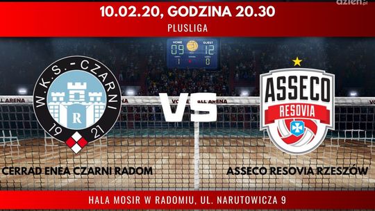 Cerrad Enea Czarni Radom - Asseco Resovia Rzeszów (relacja LIVE)