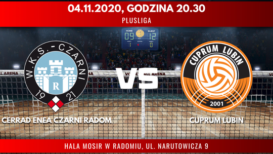 Cerrad Enea Czarni Radom - Cuprum Lubin (relacja LIVE)