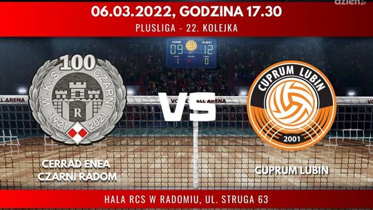 Cerrad Enea Czarni Radom - Cuprum Lubin (relacja LIVE) 