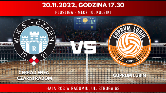 Cerrad Enea Czarni Radom - Cuprum Lubin (relacja LIVE)