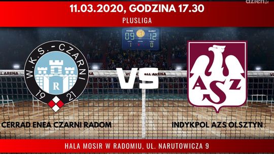 Cerrad Enea Czarni Radom - Indykpol AZS Olsztyn (relacja LIVE) 