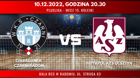 Cerrad Enea Czarni Radom - Indykpol AZS Olsztyn (relacja LIVE)