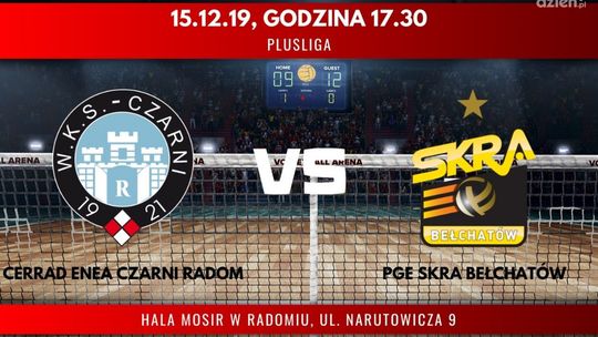 Cerrad Enea Czarni Radom - PGE Skra Bełchatów (relacja LIVE)