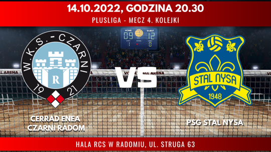 Cerrad Enea Czarni Radom - PSG Stal Nysa (relacja LIVE) 