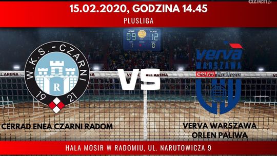 Cerrad Enea Czarni Radom - Verva Warszawa Orlen Paliwa (relacja LIVE)
