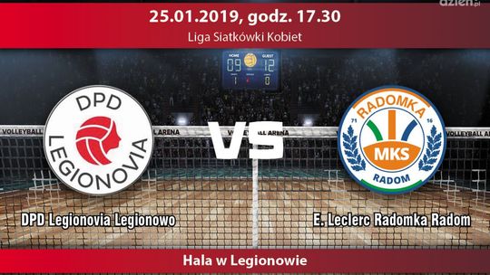 DPD Legionovia Legionowo - E. Leclerc Radomka Radom (relacja LIVE)