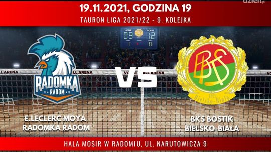 E.Leclerc Moya Radomka Radom - BKS Bostik Bielsko-Biała (relacja LIVE)