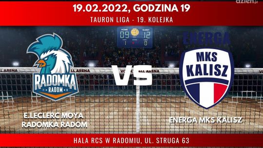 E.Leclerc Moya Radomka Radom - Energa MKS Kalisz (relacja LIVE)