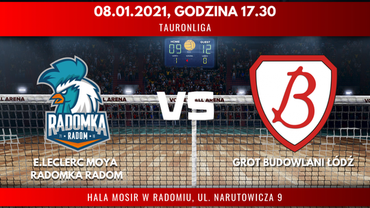 E.Leclerc Moya Radomka Radom - Grot Budowlani Łódź (relacja LIVE)