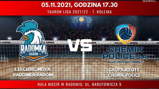 E.Leclerc Moya Radomka Radom - Grupa Azoty Chemik Police (relacja LIVE)