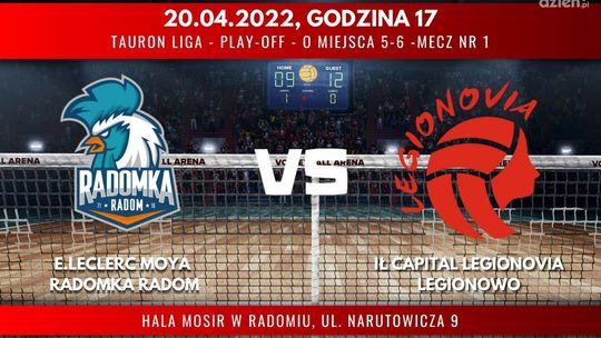 E.Leclerc Moya Radomka Radom - IŁ Capital Legionovia Legionowo (relacja LIVE)