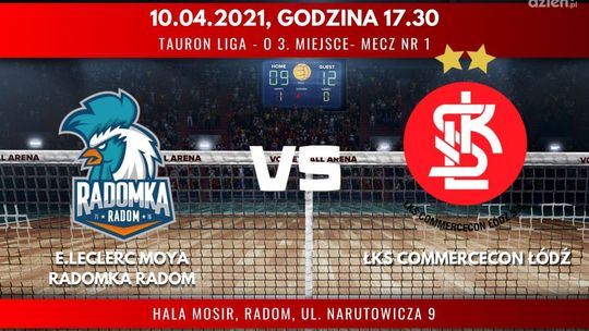 E.Leclerc Moya Radomka Radom - ŁKS Commercecon Łódź (relacja LIVE)