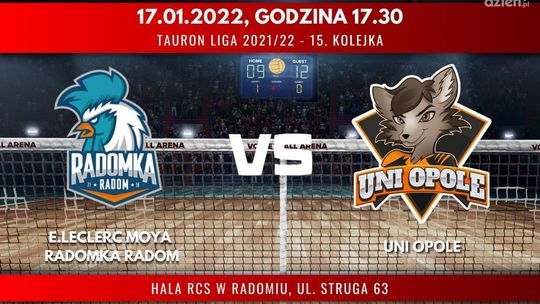 E.Leclerc Moya Radomka Radom - Uni Opole (relacja LIVE)