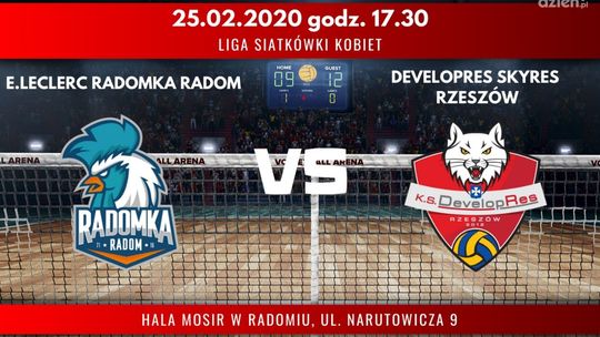 E. Leclerc Radomka - Developres Rzeszów [relacja LIVE]