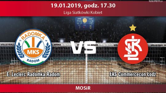 E. Leclerc Radomka - ŁKS Łódź (relacja LIVE)
