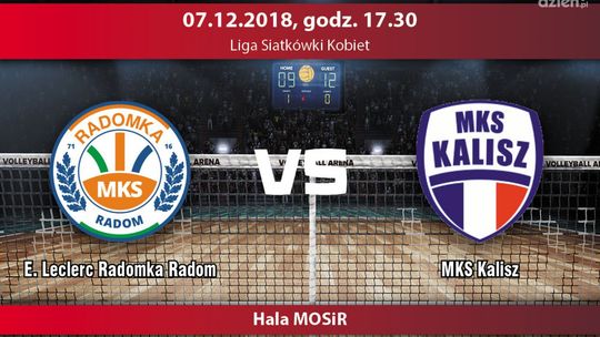 E. Leclerc Radomka - MKS Kalisz (relacja LIVE)