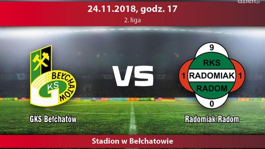 GKS Bełchatów - Radomiak Radom (relacja LIVE)