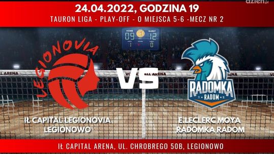 IŁ Capital Legionovia Legionowo - E.Leclerc Moya Radomka Radom (relacja LIVE)