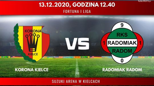 Korona Kielce - Radomiak Radom (relacja live)
