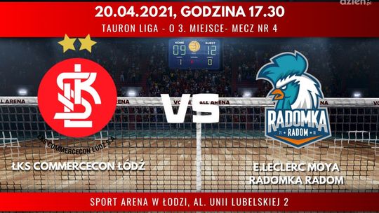 ŁKS Commercecon Łódź - E.Leclerc Moya Radomka Radom (relacja LIVE)