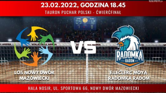 LoS Nowy Dwór Mazowiecki - E.Leclerc Moya Radomka Radom (relacja LIVE)