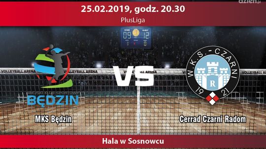 MKS Będzin - Cerrad Czarni Radom (relacja LIVE)