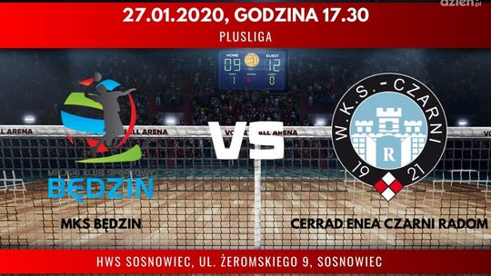 MKS Będzin - Cerrad Enea Czarni Radom (relacja LIVE)