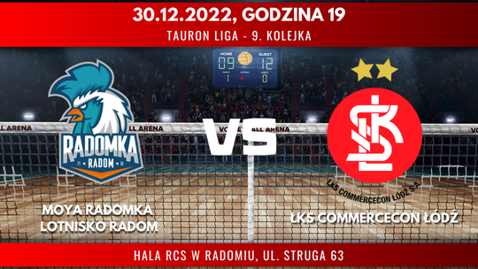 Moya Radomka Lotnisko Radom - ŁKS Commercecon Łódź (relacja LIVE) 