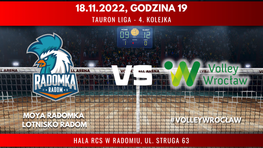 Moya Radomka Lotnisko Radom - #VolleyWrocław (relacja LIVE)