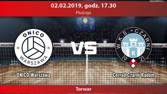 ONICO Warszawa - Cerrad Czarni Radom (relacja LIVE)