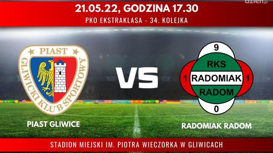 Piast Gliwice - Radomiak Radom (relacja LIVE) 