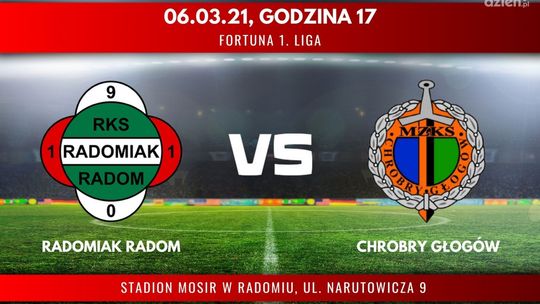 Radomiak Radom - Chrobry Głogów (relacja LIVE)