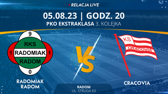 Radomiak Radom - Cracovia (relacja LIVE)