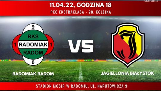 Radomiak Radom - Jagiellonia Białystok (relacja LIVE)